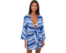 Туника BECCA Santorini с фактурным трикотажем и завязкой спереди