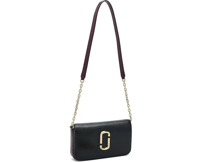 Кошелек на цепочке Marc Jacobs The Snapshot Wallet с клапаном
