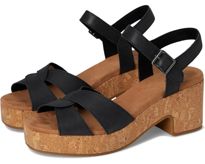 Босоножки TOMS Isla на платформе с открытым квадратным носком