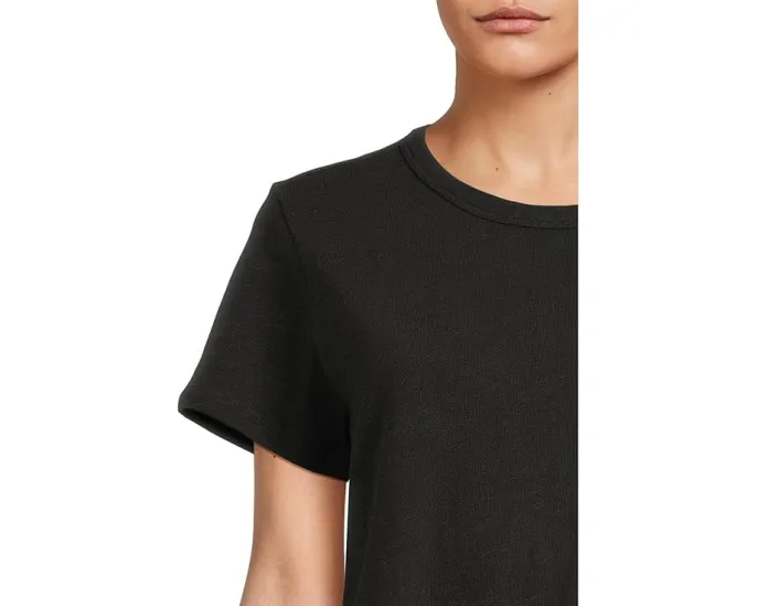 Футболка Lilla P расслабленного кроя Boyfriend из фактурного хлопка