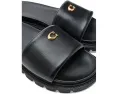 Сандалии Brynn Leather Slide из кожи бренда COACH