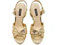 Вечерние сандалии Nine West Windee на высоком тонком каблуке с узлом и регулируемой лямкой