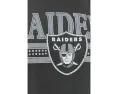 Укороченная футболка NFL Las Vegas Raiders с блестками Junk Food Clothing