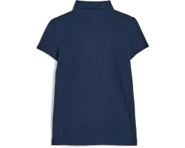 Детское поло Lacoste с воротником фестончиком Scallop Collar Polo