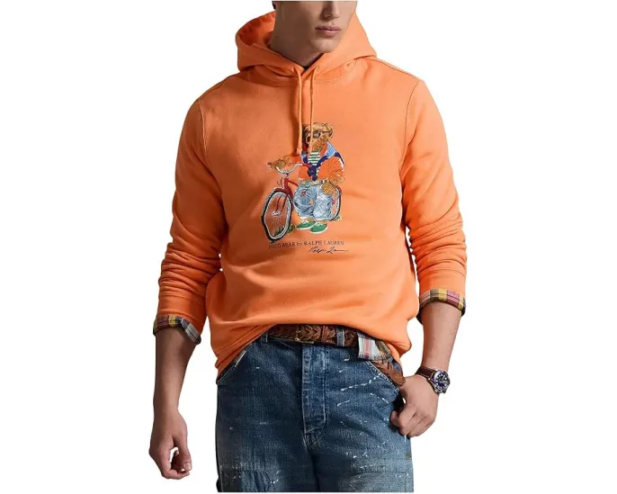 Худи Polo Ralph Lauren Polo Bear на флисе с медведем