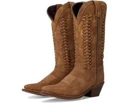 Ковбойские сапоги Laredo Ashlee с эффектом состаренной кожи и плетеным кантом