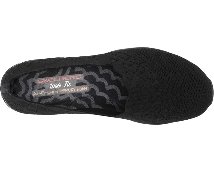 Skechers мокасины Seager Stat с цельновязаным верхом и съемной стелькой с памятью формы
