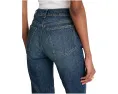 Madewell Длинные прямые джинсы Greendale Wash с высокой посадкой и пятью карманами