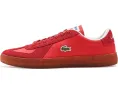 Кроссовки Lacoste Baseshot Pro из кожи и замши с полупрозрачной подошвой
