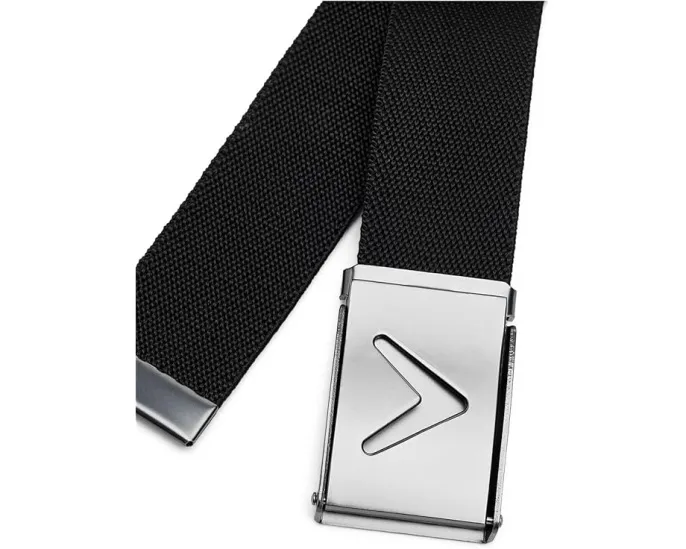 Ремень Callaway V-logo Web Belt с регулируемой пряжкой и логотипом