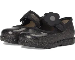 Балетки Hip Ballerina с аппликацией цветка и липучкой Mini Melissa