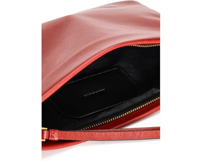 Кошелек AllSaints Remy из кожи со съемным кольцом и двумя карманами