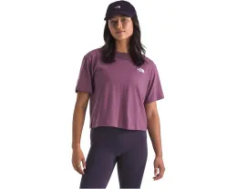 Кроп-футболка Evolution Simple Dome с коротким рукавом и свободным кроем