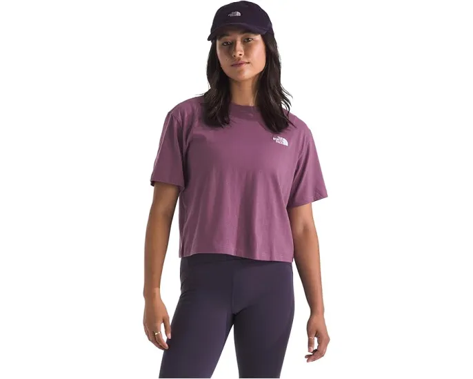 Кроп-футболка Evolution Simple Dome с коротким рукавом и свободным кроем