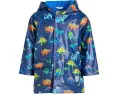 Непромокаемый плащ Hatley Kids Dino Party на кнопках с динозаврами