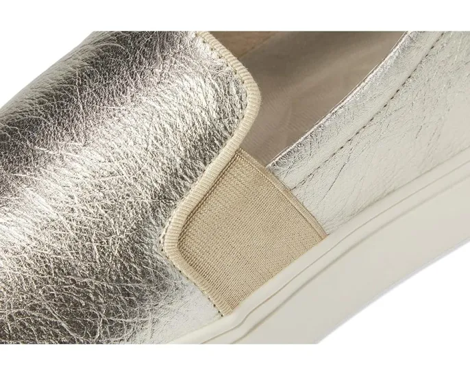 Кроссовки Birdies Swift из металлизированной кожи с эластичными вставками