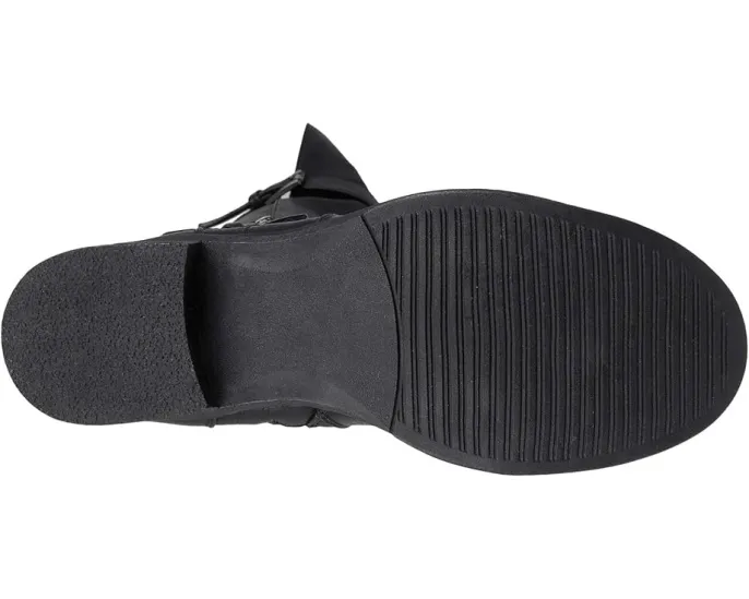 Мото-ботинки Journee Collection Bite с ремешками и пряжками ниже колена