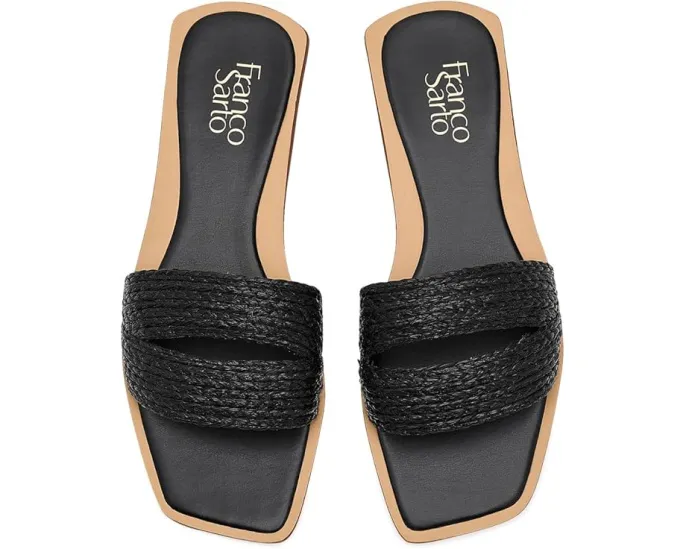 Сандалии Emilana с плетеным ремешком и квадратным носком от Franco Sarto