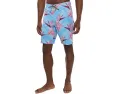 Плавки Hurley Equator Floral E-Boardshorts с цветочным принтом