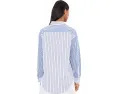 Свободная полосатая рубашка из бродклота Lauren Ralph Lauren