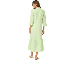 Lilly Pulitzer Платье макси Alora с V-образным вырезом и планкой на пуговицах