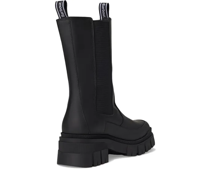 Chelsea ботинки Barbour Sidneigh из прорезиненной кожи на массивной подошве