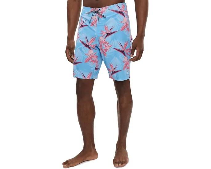 Плавки Hurley Equator Floral E-Boardshorts с цветочным принтом
