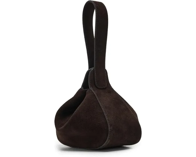 Сумка Madewell Suede Organic Drop Hand Held из роскошной замши с застежкой на молнии