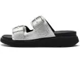 Сандалии FitFlop Gen FF Buckle Tumbled Leather Two Bar на платформе