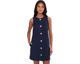 Платье Trina Turk Button Front Sleeveless на пуговицах из хлопковой смеси