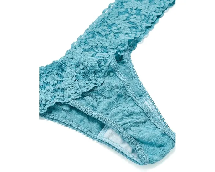Набор из 5 трусов-стрингов Signature Lace® с заниженной талией Hanky Panky