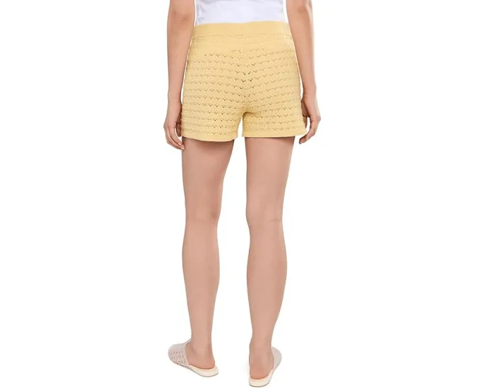 Heathered Cotton Tulip Pointel Shorts