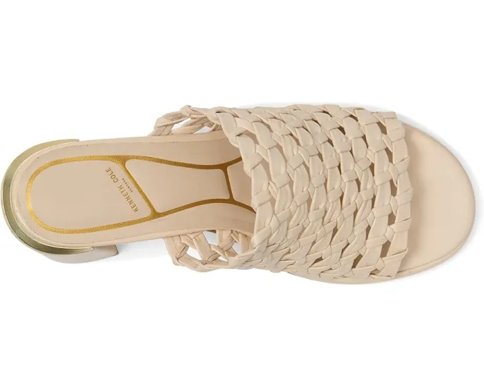 Сандалии на блочном каблуке Kenneth Cole New York Solara с плетеными деталями