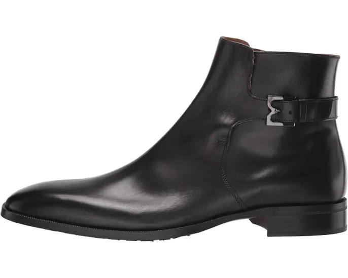 Ботинки Bruno Magli Angiolini из состаренной кожи с декоративной пряжкой и молнией