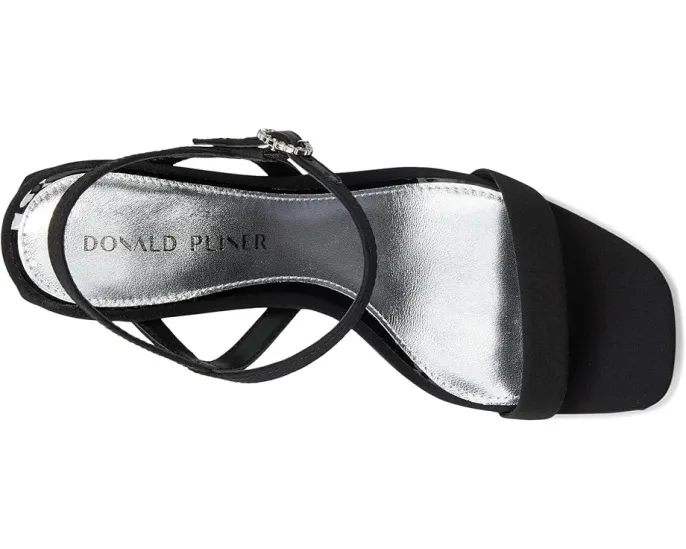 Босоножки Donald Pliner Brazi на устойчивом каблуке со стразами