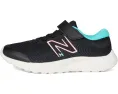 Детские кроссовки New Balance 520v8 с эластичными шнурками и липучкой