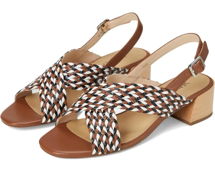 Босоножки Vaneli Cadmus с открытым мысом и ремешком на пряжке