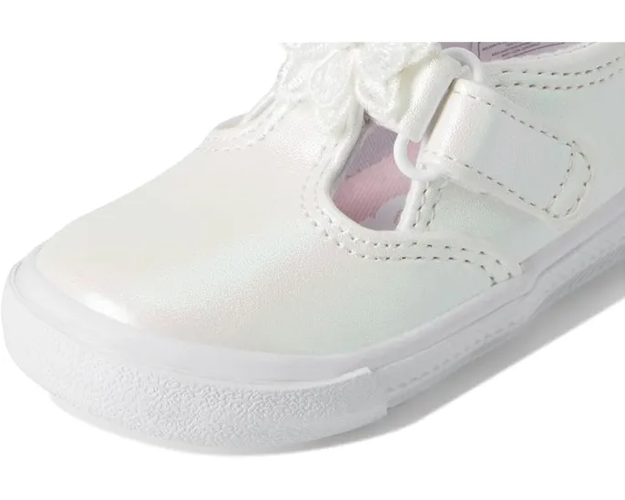 Keds детские балетки Daphne Flower с цветочным декором на липучке