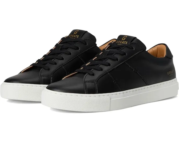 Кроссовки GREATS Royale 2.0 из премиальной кожи с резиновой подошвой