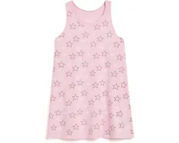 Хлопковое платье-топ Cotton Jersey Tank Dress для детей Chaser Kids с принтом звезд