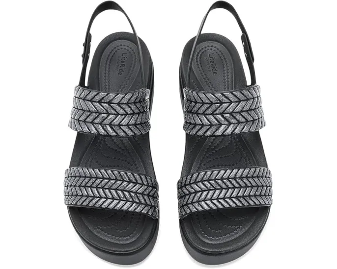 Сандалии Crocs Brooklyn Low Wedges Platform на платформе