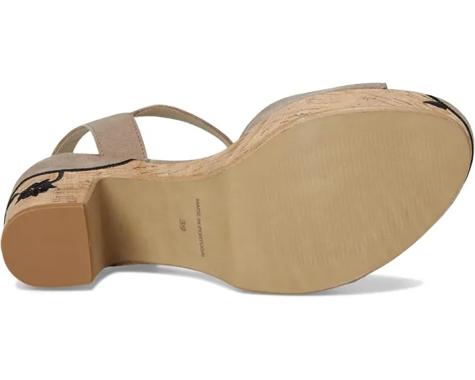 Eric Michael туфли Bella с цветочным декором на квадратном каблуке