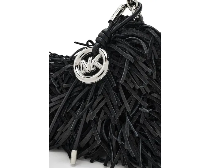 Сумочка на цепочке Nolita Medium Chain Pouchette из кожи MICHAEL Michael Kors