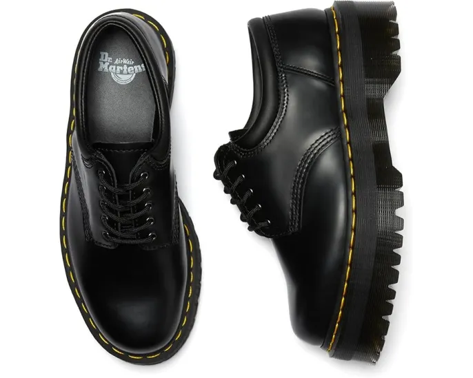 Туфли на платформе Dr. Martens 8053 Platform с глянцевой кожей