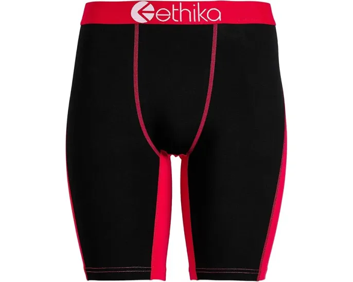 Трусы ethika Red OG с эластичным поясом из хлопка и спандекса