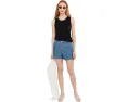 Шорты Zoe Shorts Madewell с эластичной спиной из денима