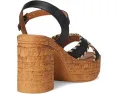 Босоножки Bravo на платформе с перекрещивающимися ремешками из рафии от Seychelles