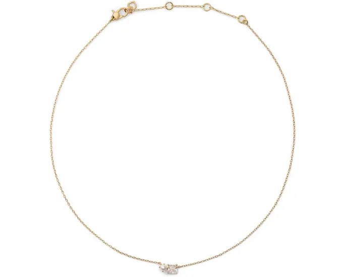 Кулон Signature Solitaire с циркониевым камнем на цепочке