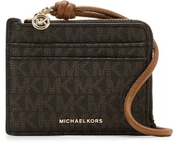 MICHAEL Michael Kors косметичка Jet Set Small Card Case Wristlet на запястье