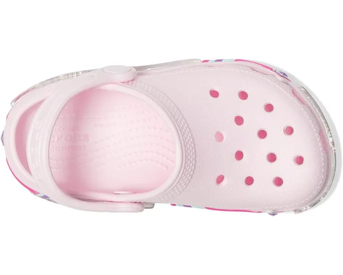Детские классические сабо Crocs с рисунками и графикой